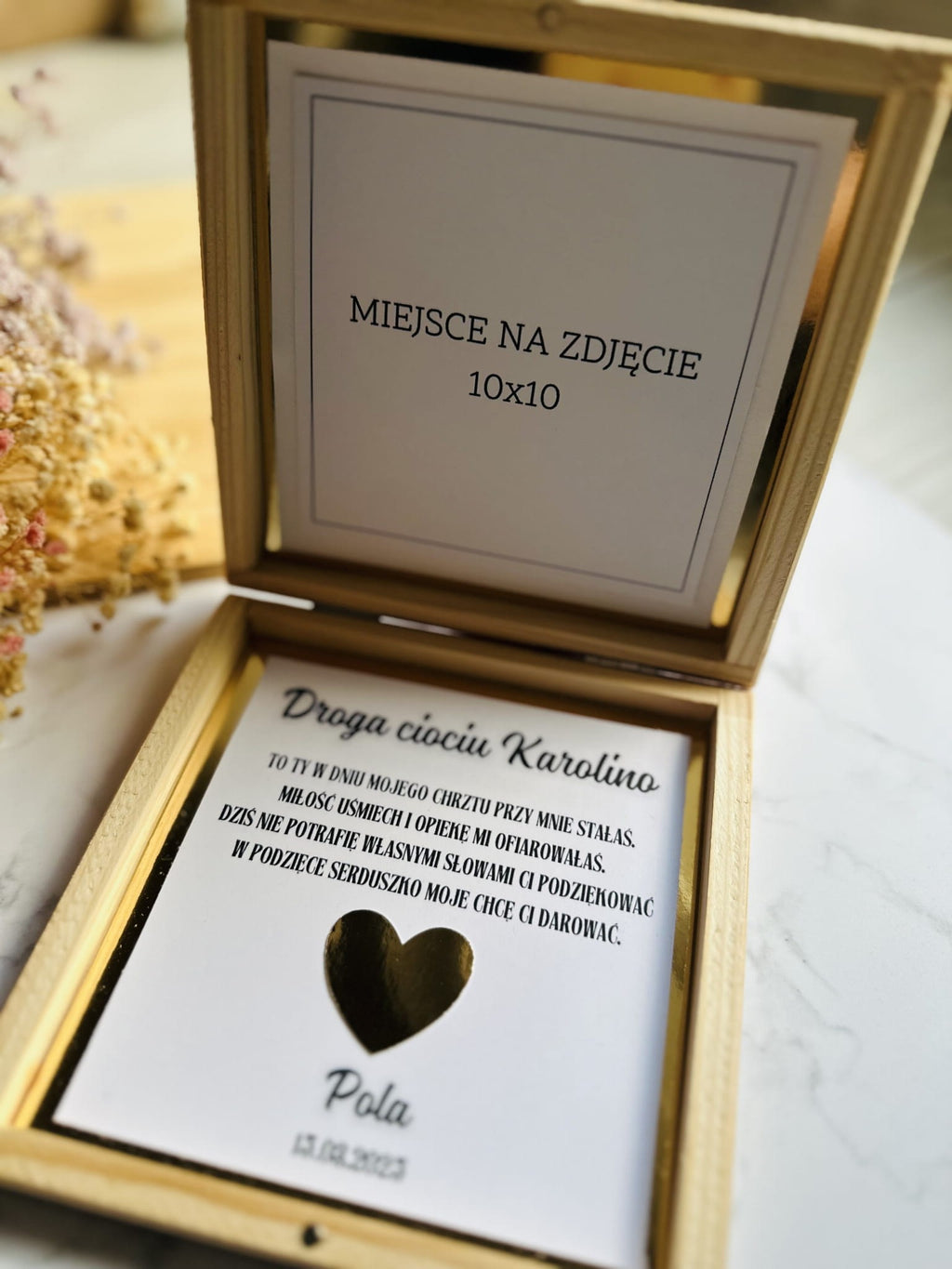 Podziękowania dla Rodziców Chrzestnych